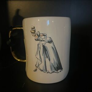 COPY - Set of 4 Rae Dunn Disney Princess Mugs with Gold Handles